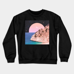 Vibrant Seaside Escape Crewneck Sweatshirt